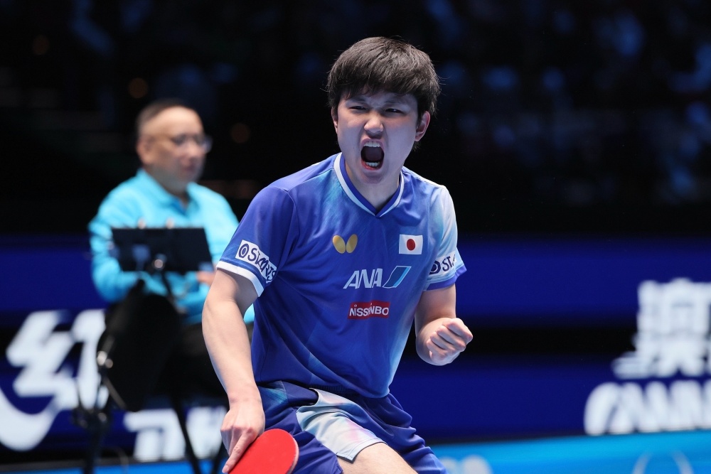 包含法国队险胜德国队，张本智和惊艳四座的词条